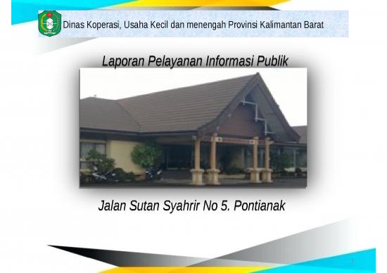 picture Kebijakan Publik Ppt 64469 | Laporan Pelayanan Informsi Publik