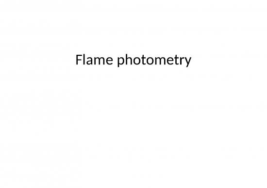 picture Photometry Slideshare 66825 | Lecture 4 Flame Photometry