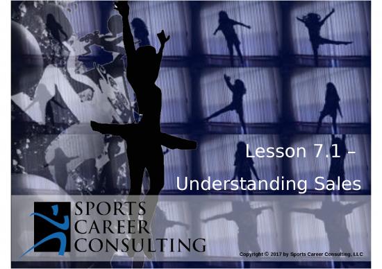 picture Career Ppt 66310 | Lesson 1   Slides Understanding Sales