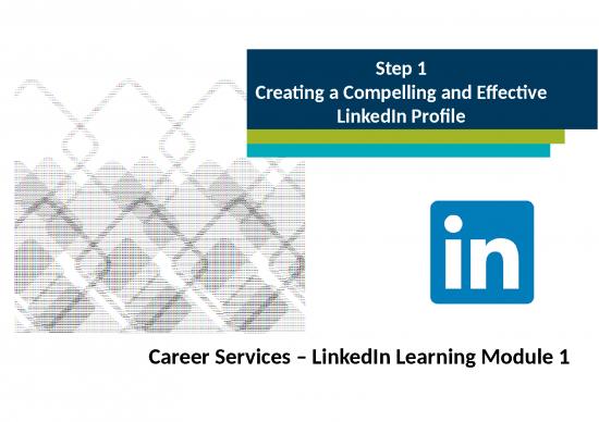 picture1_Career Ppt 66308 | Linkedin Presentation Part 1 Creating A Compelling And Effective Linkedin Profile March 2016