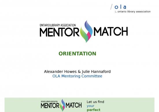 picture Introduce Yourself Ppt 65525 | Mentormatch Orientation