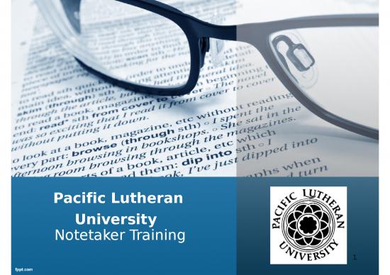 picture Powerpoint Note Taking 66380 | Note Taker Training