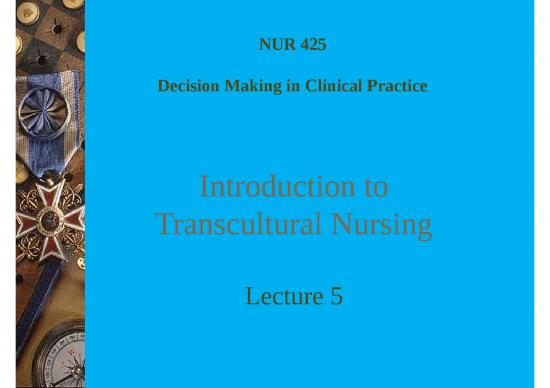 picture Concepts Of Nursing Ppt 66583 | Nurs 425 Lecture 5 Transcultural Nursing