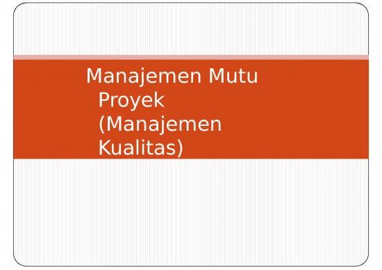 picture_Powerpoint Iso 64374 | Part  Manajemen Kualitas Proyek