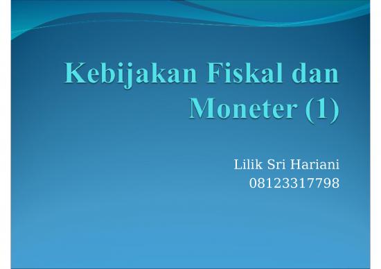 picture_Kebijakan Moneter Ppt 64686 | Pie Pertemuan 12 Dan 13