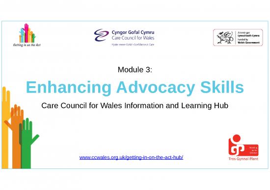 picture Communication Ppt 66007 | Powerpoint     Module 3 Advocacy Skills