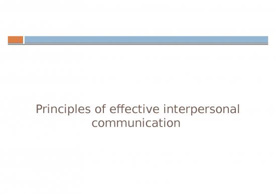 picture Communication Ppt 65894 | Principles Of Effective Interpersonal Communication