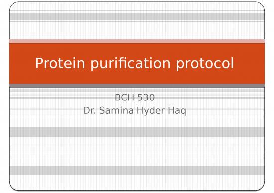 picture Protein Purification Slideshare 66828 | Protein Purification Bch 530