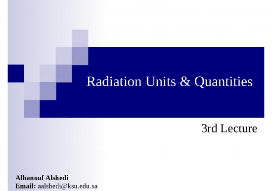 picture_Area Ppt 66835 | Radiation Units And Quantities 3rd Lecture