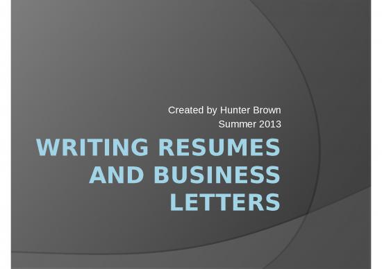 picture_Powerpoint Jobs 66053 | Resume And Business Letter Writing