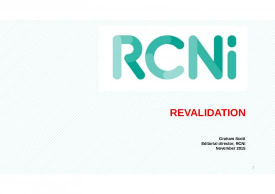 picture1_Nurse Ppt 66664 | Revalidation What It Means For Nursing And For You