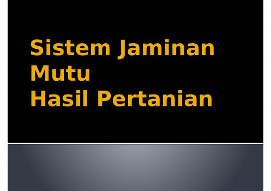 picture Iso 9001 Ppt 64258 | Sistem Jaminan Mutu Hasil Pertanian