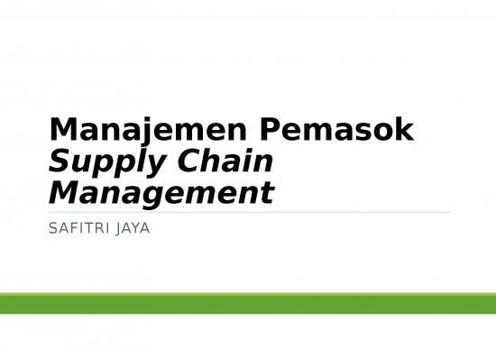 picture_Power Point Manajemen 64633 | Slide Inf403 Pertemuan 13 Manajemen Pemasok