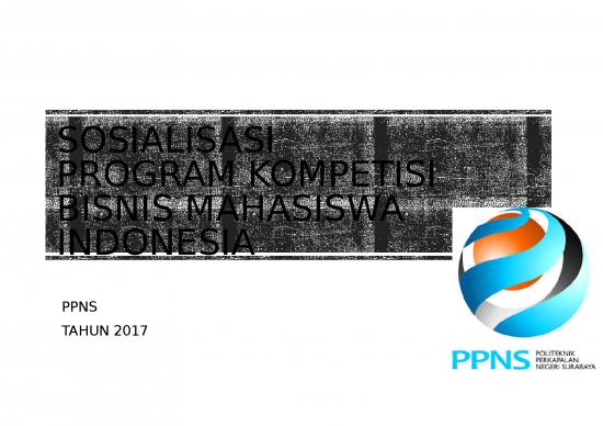 picture Peluang Ppt 65274 | Sosialisasi Kbmi Ppns Tahun 2017