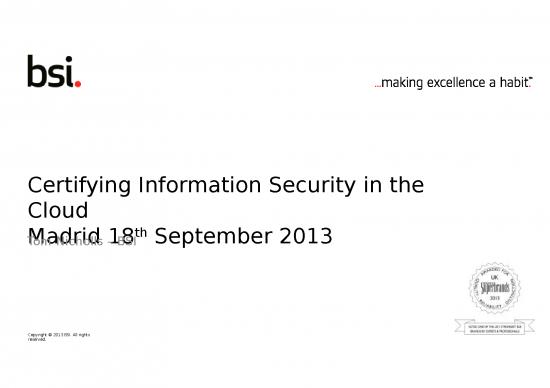 picture Iso 27001 Powerpoint 64528 | Star Certification   Madrid