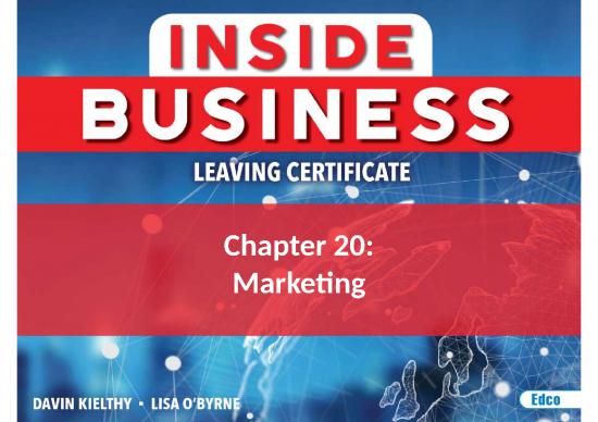 picture Marketing Ppt 66389 | Tchapter 20 Marketing