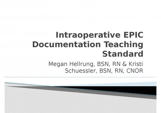picture_Nurse Ppt 66627 | Teaching Standard Intraoperative Epic Documentation Pp