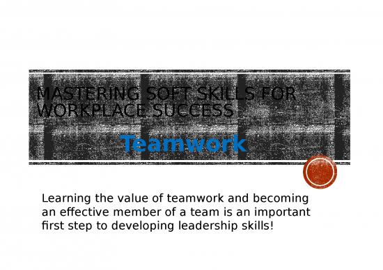 picture Presentation Skills Ppt 65990 | Teamwork By Bubba Workshop