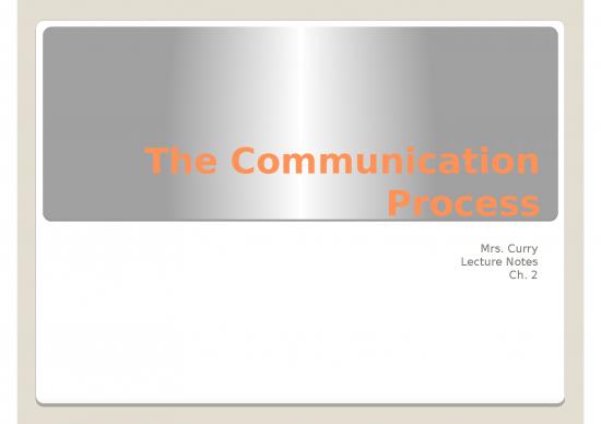 picture Communication Ppt 66298 | The Communication Process Ch 1