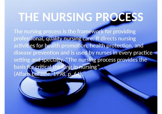 picture Nursing Process Ppt 66602 | The Nursing Process