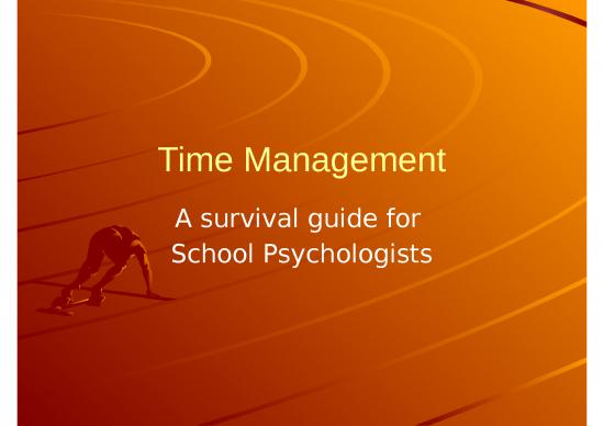 picture Presentation Skills Ppt 66400 | Time Management