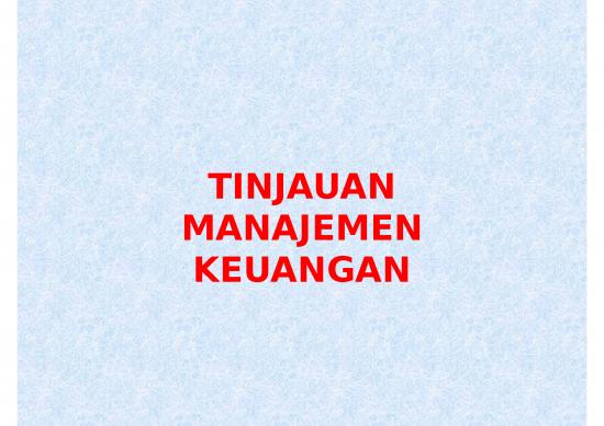 picture_Ppt Manajemen Keuangan 64729 | Tinjauan Manajemen Keuangan