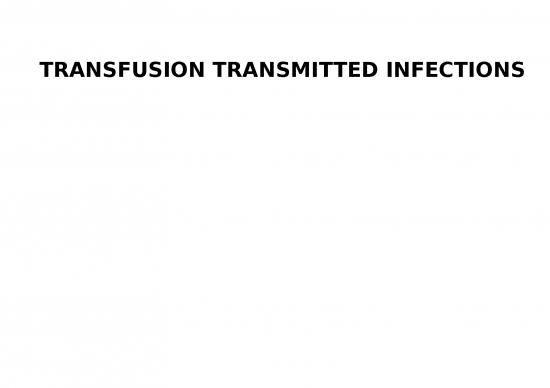 picture Quality Ppt 66684 | Transfusion Transmitted Diseases