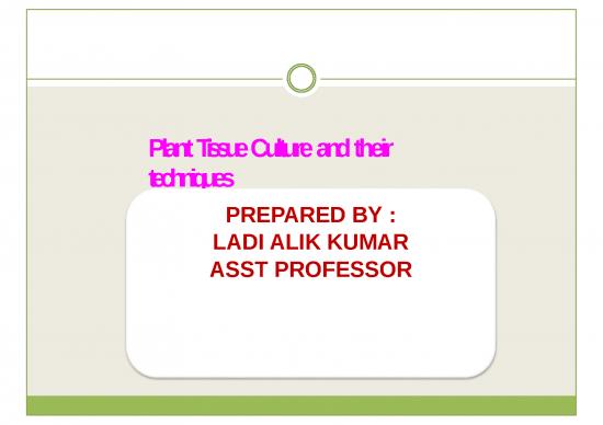 picture_Techniques Of Plant Tissue Culture Slideshare 66768 | Unit 3 Pharmacognosyplant Tissue Culture