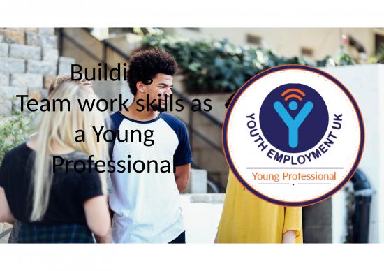 picture Presentation Skills Ppt 66516 | Youth Employment Uk Resources Team Work Skills