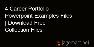 picture 4 Career Portfolio Powerpoint Examples Files | Download Free Collection Files