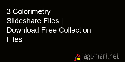 picture 3 Colorimetry Slideshare Files | Download Free Collection Files