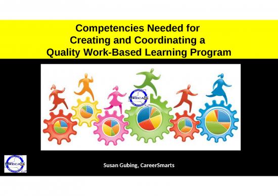 picture Marketing Ppt 66933 | 1 Competencies Needed For A Quality Work Based Learning Program