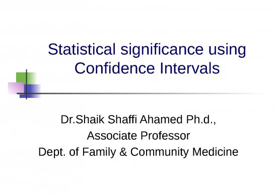 picture_Hypothesis Testing Ppt 68992 | 27 Statistical Significance Using Confidence Intervals(ug1434 35)a With Qs