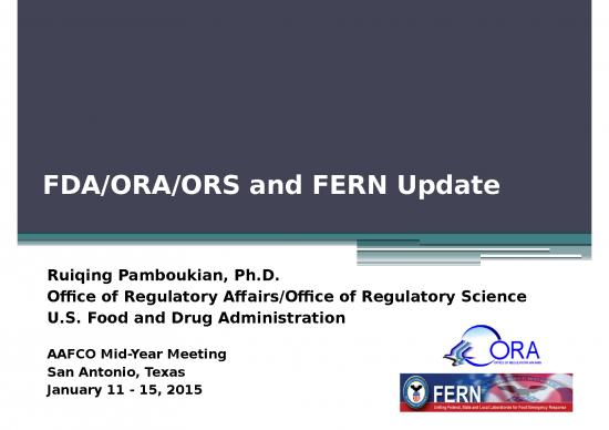 picture Science Ppt 67150 | Aafco Ors Fern Update 1 13 15