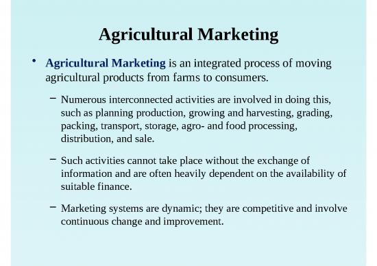 picture Marketing Ppt 67559 | Agricultural Marketing