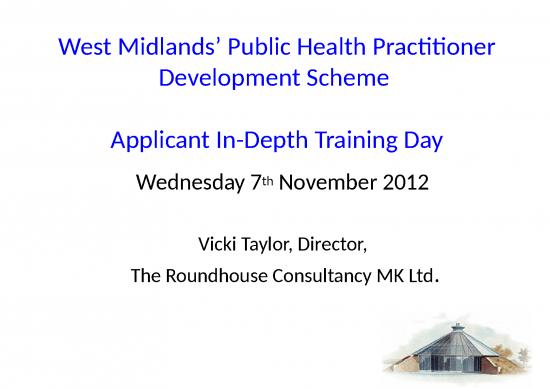picture Powerpoint Summary Slide 68455 | Applicant In Depth Day