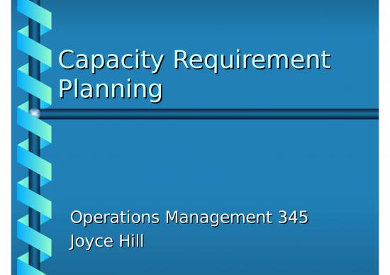 picture Planning Ppt 68823 | Capacity Requirement Planning