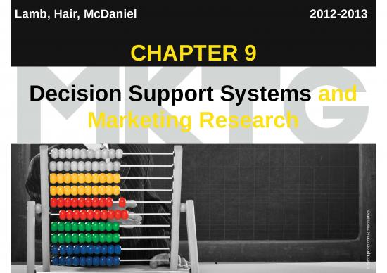 picture Marketing Ppt 67990 | Ch09 Mkt Research Ld
