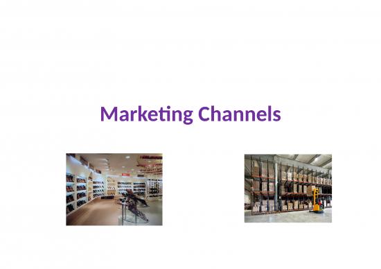 picture Marketing Ppt 67462 | Ch12 Marketing Channels