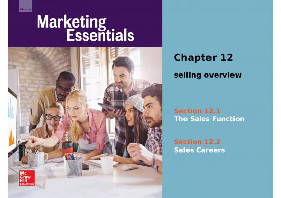 picture Marketing Ppt 67830 | Chap 12 Presentation
