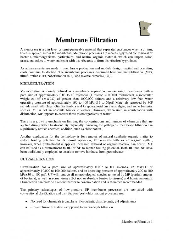 picture_Size Separation Pdf 68309 | Chapter 19 Membrane Filtration