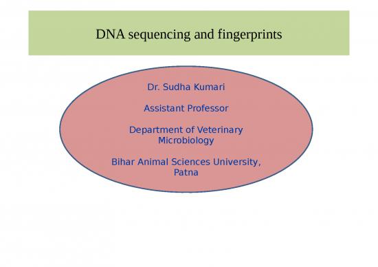 picture_Dna Sequencing Slideshare 67187 | Dna Sequencing