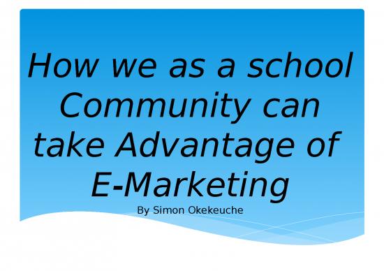 picture Marketing Ppt 67496 | E Marketing