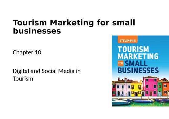 picture Machine Learning Ppt Template 67902 | Filechapter 10   Digital And Social Media In Tourism