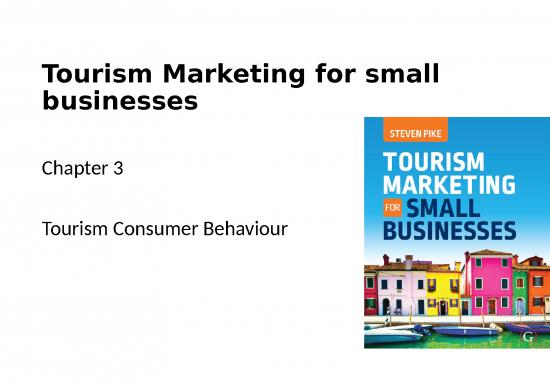 picture Marketing Ppt 67904 | Filechapter 3   Tourism Consumer Behaviour
