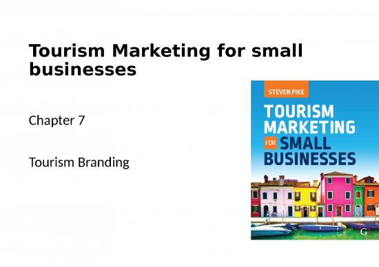 picture Marketing Ppt 67906 | Filechapter 7   Tourism Branding