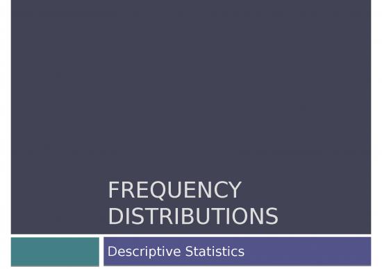picture Frequency Distribution Ppt 68895 | Frequency Lecture