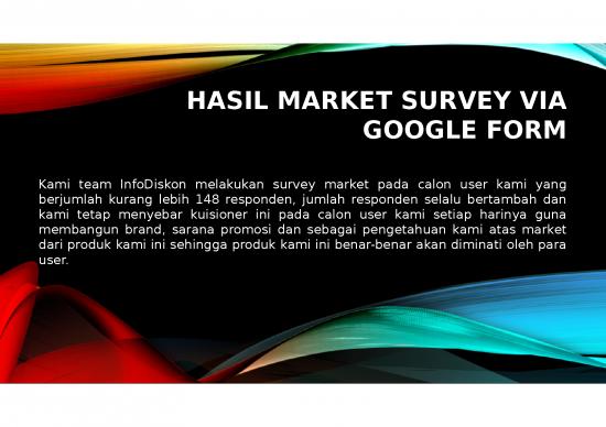 picture1_Brand Presentation Ppt 67339 | Hasil Market Survey Via Google Form2
