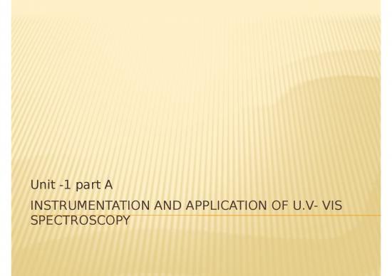 picture_Instrumentation Of Vis Spectroscopy