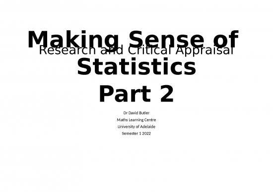 picture Hypothesis Testing Ppt 69405 | Making Sense Of Stats Med3 2022 Part2